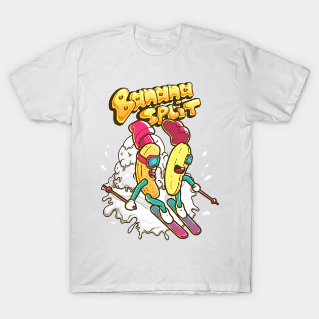 Banana Split T-Shirt by wehkid